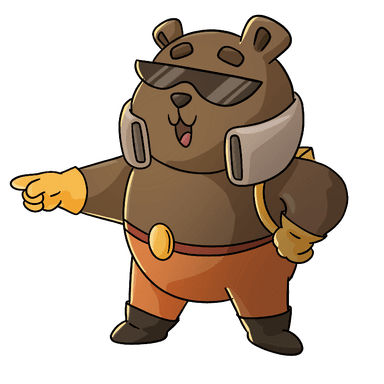 Funny bear