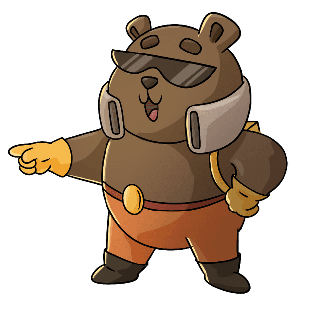 Funny bear